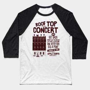 Roof top concert minimal Baseball T-Shirt